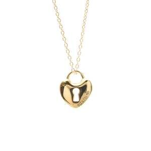 TIFFANY 18k Gold Heart Necklace